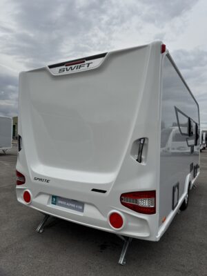 2026 Swift Sprite Alpine 4 DB caravan rear